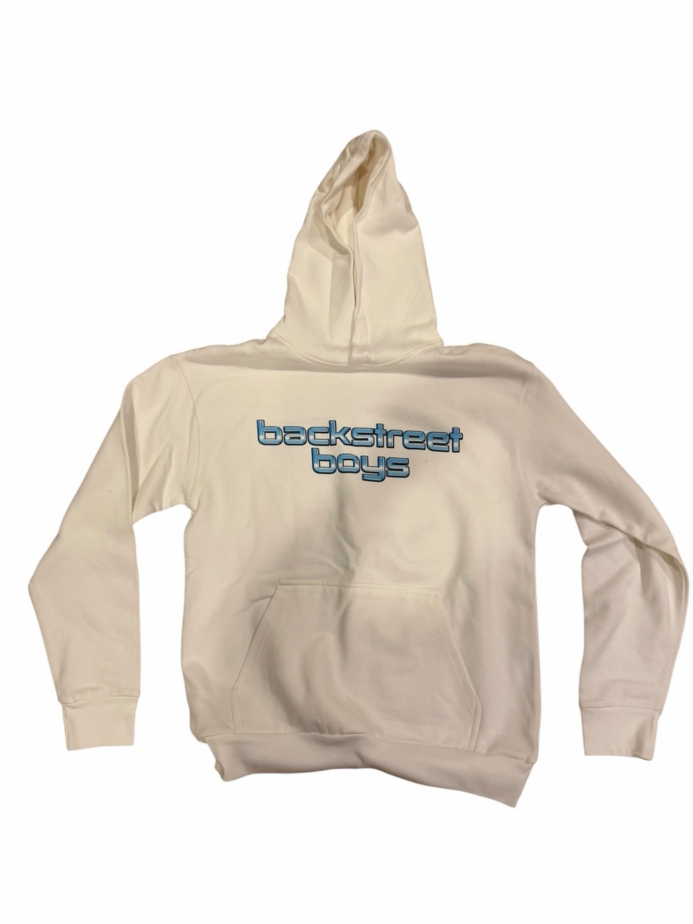 White “Brand New” Backstreet Boys Sphere 2026 Concert Hooded Sweatshirt Large